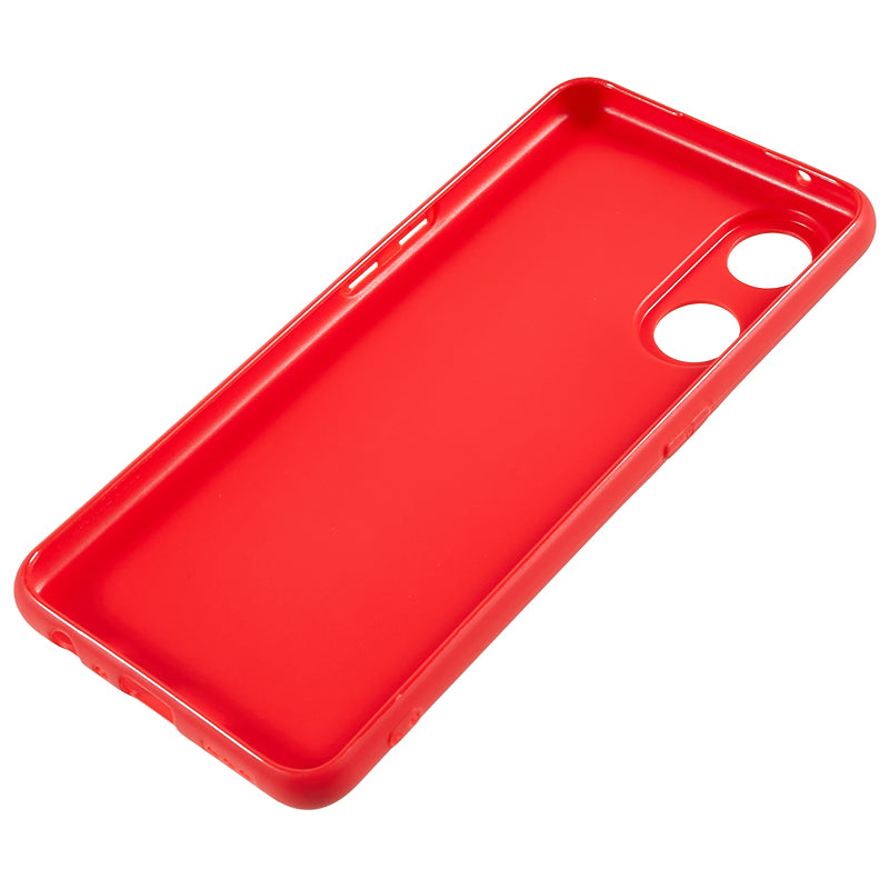 For Oppo Reno8 T 4G Matte TPU Phone Case Soft Phone Back Protective Cover