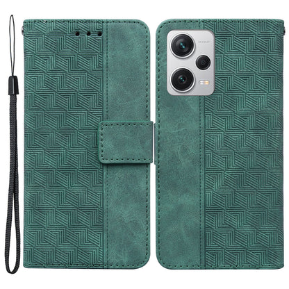 Anti-drop Phone Case for Xiaomi Redmi Note 12 Pro+ 5G Imprinted Wallet Flip Leather Cover