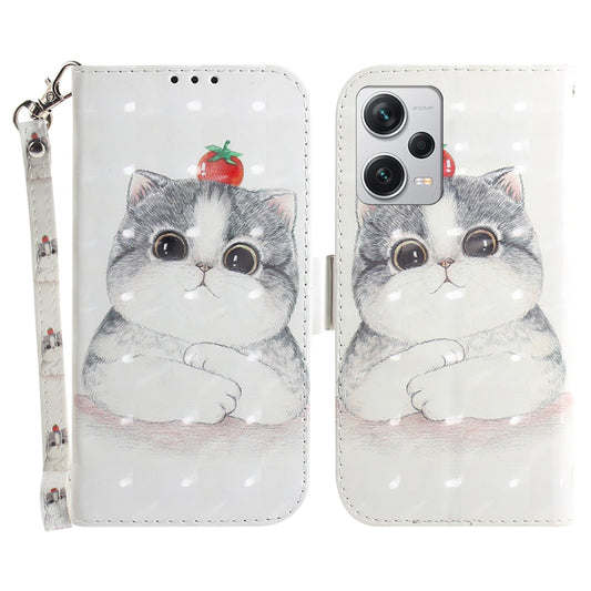 For Xiaomi Redmi Note 12 Pro+ 5G Shockproof  PU Leather Phone Case Stand Wallet