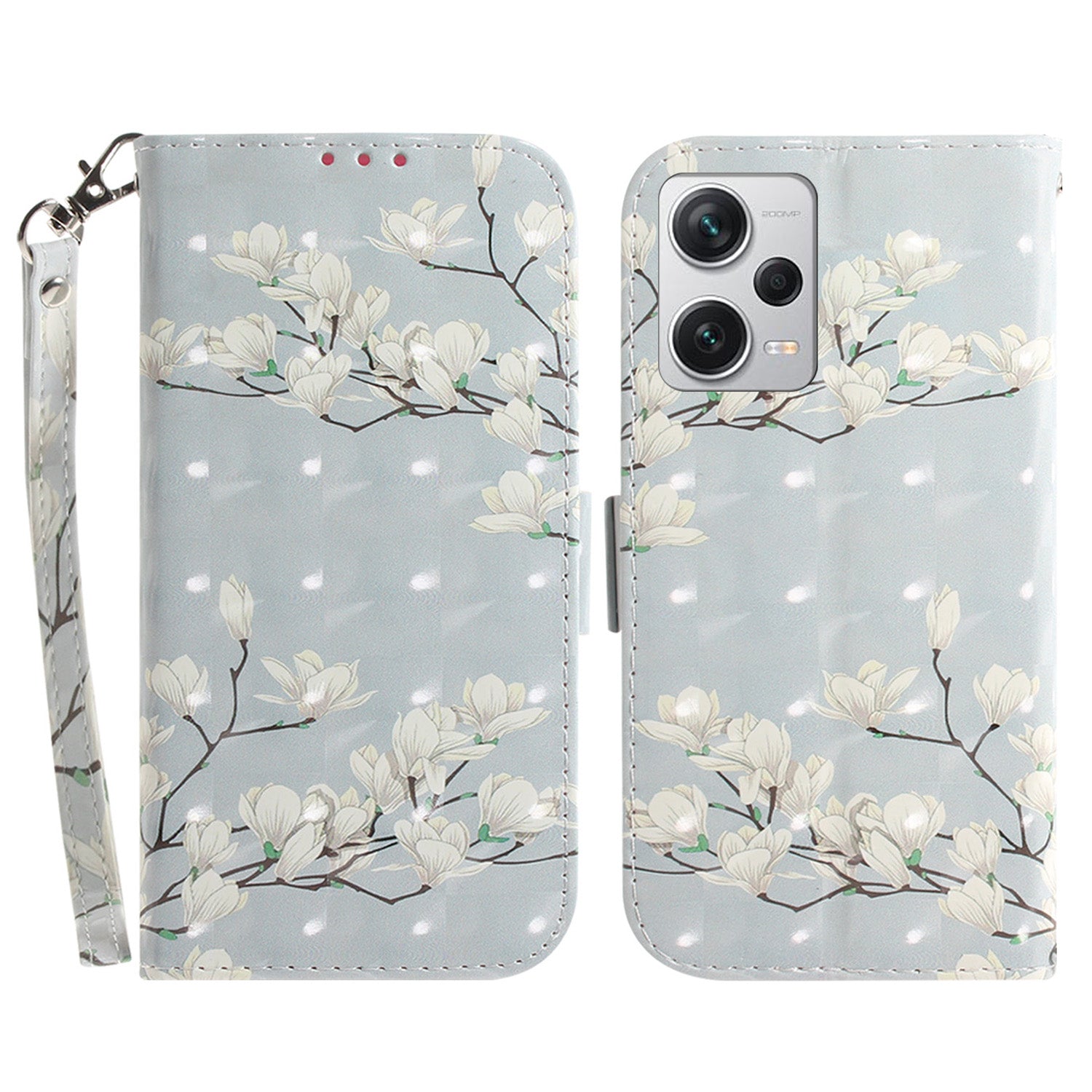 For Xiaomi Redmi Note 12 Pro+ 5G Shockproof  PU Leather Phone Case Stand Wallet