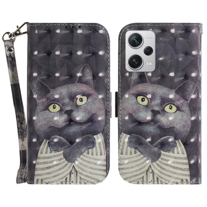 For Xiaomi Redmi Note 12 Pro+ 5G Shockproof  PU Leather Phone Case Stand Wallet