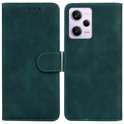 For Xiaomi Redmi Note 12 Pro 5G / Note 12 Pro Speed 5G / Poco X5 Pro 5G Leather Flip Phone Case Solid Color Wallet Cover Stand