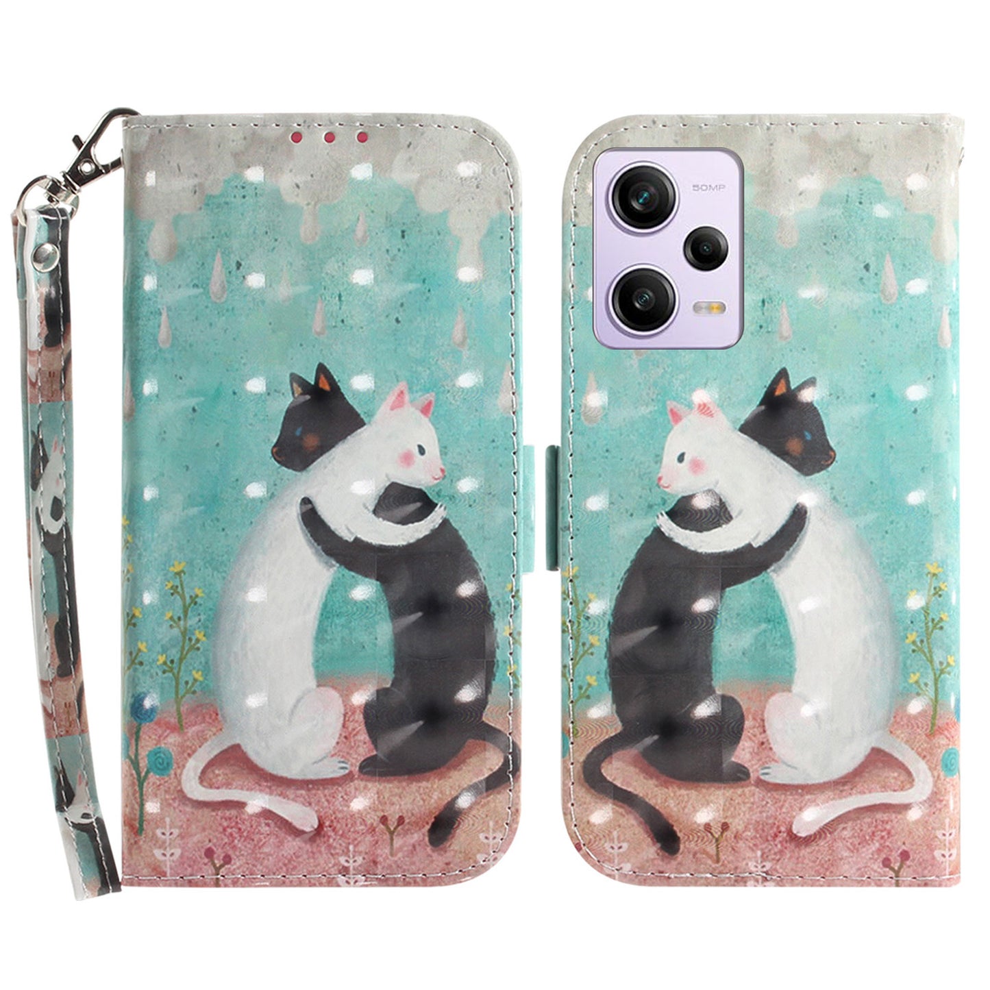 For Xiaomi Redmi Note 12 Pro 5G / Note 12 Pro Speed 5G / Poco X5 Pro 5G PU Leather Phone Case Stand