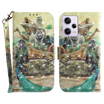 For Xiaomi Redmi Note 12 Pro 5G / Note 12 Pro Speed 5G / Poco X5 Pro 5G PU Leather Phone Case Stand