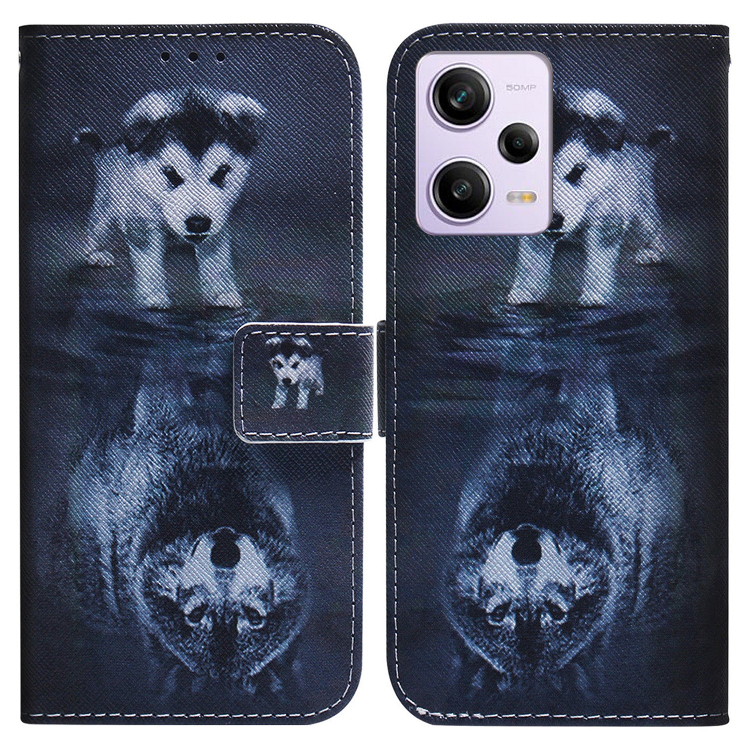 For Xiaomi Poco X5 Pro 5G / Redmi Note 12 Pro 5G / 12 Pro Speed 5G Phone Case Pattern Printing PU Leather Wallet Stand Cover with Strap