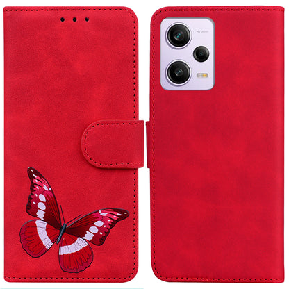 For Xiaomi Redmi Note 12 Pro 5G / Note 12 Pro Speed 5G / Poco X5 Pro 5G Butterfly Printing Phone Cover