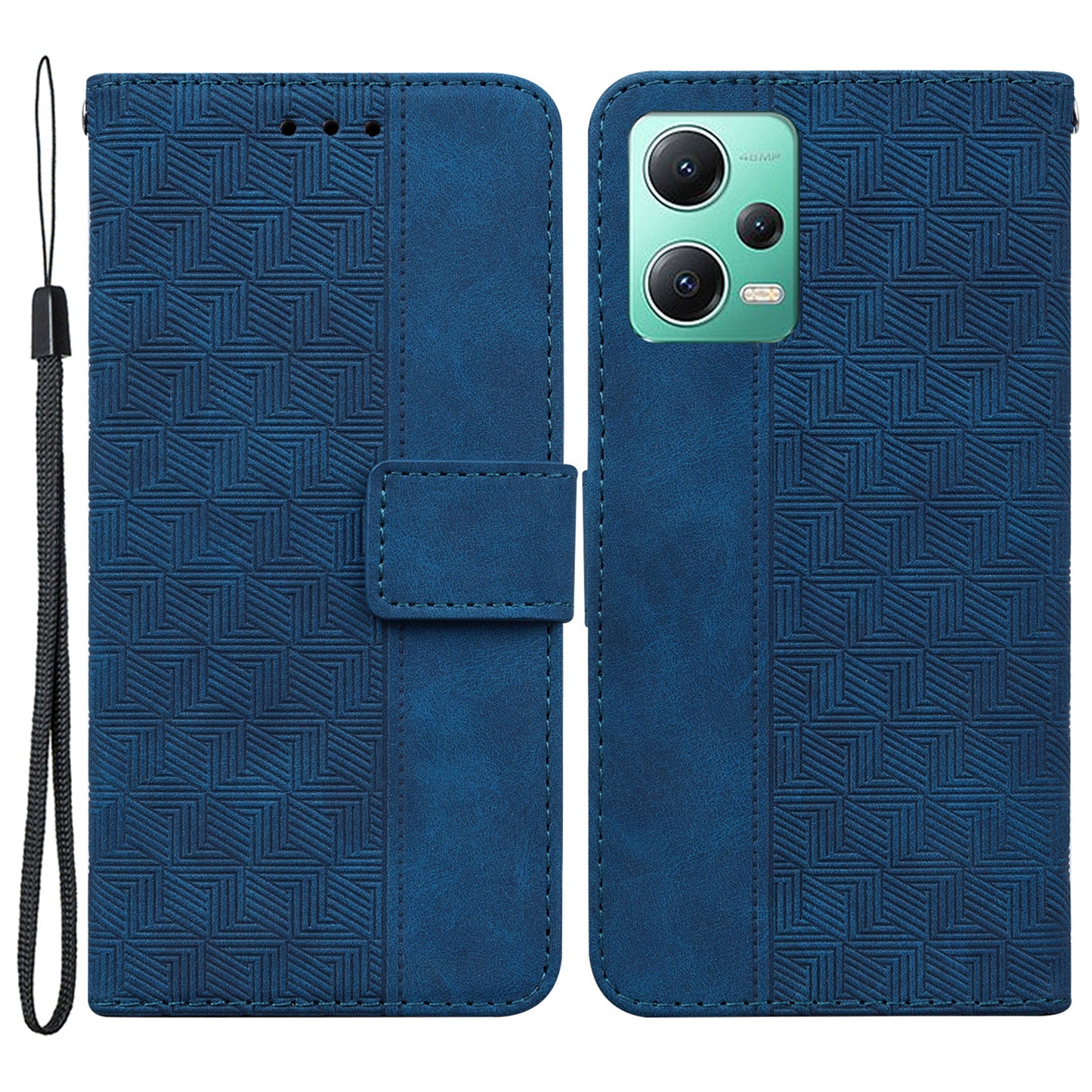 For Xiaomi Redmi Note 12 5G (Global) / (India) / (China) / Poco X5 5G Imprinted Phone Case Flip Leather Wallet Cover Stand