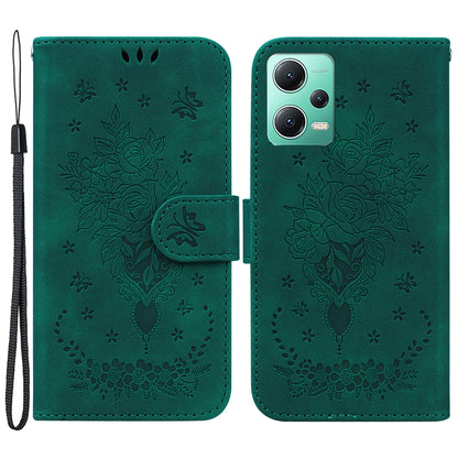 For Xiaomi Poco X5 5G / Redmi Note 12 5G (Global) / (India) / (China) Shockproof PU Leathe Phone Cover with Stand Wallet