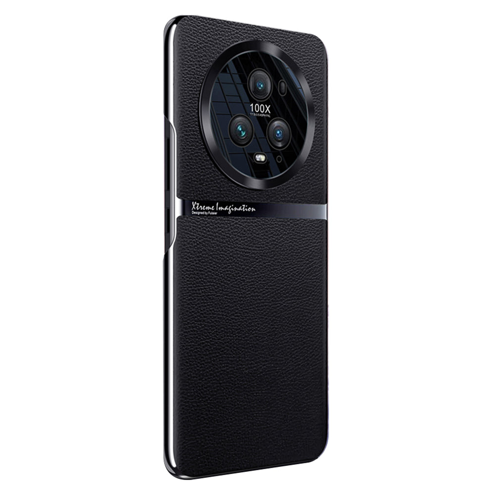 For Honor Magic5 Pro Shockproof Smartphone Case PC + PU Leather Back Protective Cover