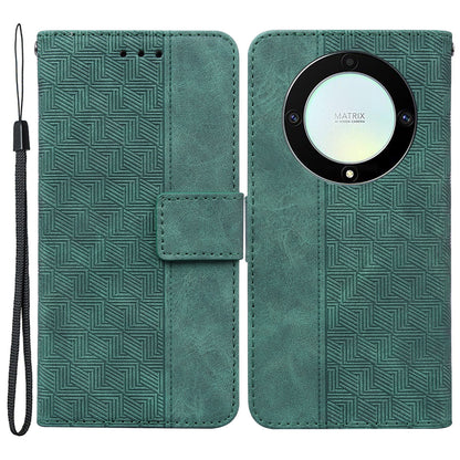 For Honor X40 5G / X9a 5G / Magic5 Lite 5G Anti-drop Phone Case Wallet Flip Leather Imprinted Cell Phone Cover