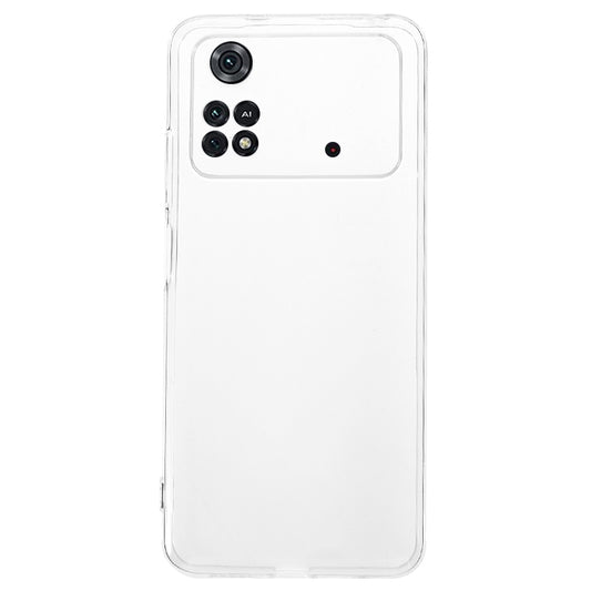 For Xiaomi Poco M4 Pro 4G Soft TPU Phone Case Ultra-Thin Transparent Protective Phone Cover