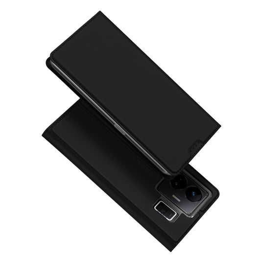 DUX DUCIS Skin Pro Series for Realme GT3 5G / GT Neo 5 5G Mobile Case Flip Stand Leather Anti-drop Cover with Card Slot