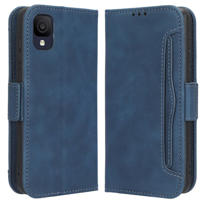 For TCL Ion Z Multiple Card Slots Stand Cover Anti-drop PU Leather Wallet Phone Case