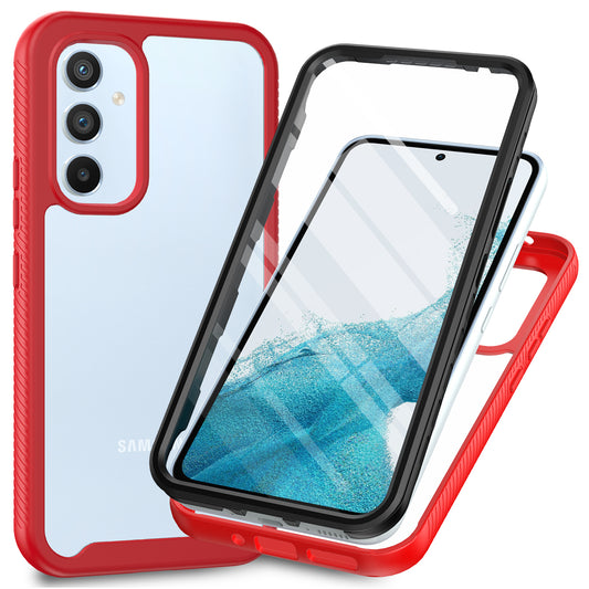 For Samsung Galaxy A54 5G Phone Case PC + TPU Full Protection Phone Cover with PET Screen Protector