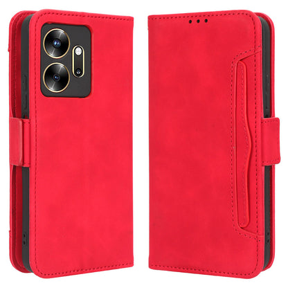 Wallet Phone Case for Infinix Zero 20 4G X6821 Multiple Card Slots Stand Case Anti-drop PU Leather Cover