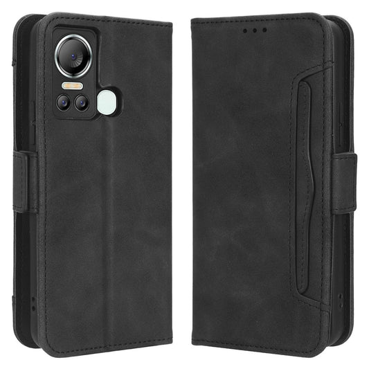 For Itel S18 / S663L / Vision 5 Multiple Card Slots Stand Cover Anti-drop PU Leather Wallet Phone Case