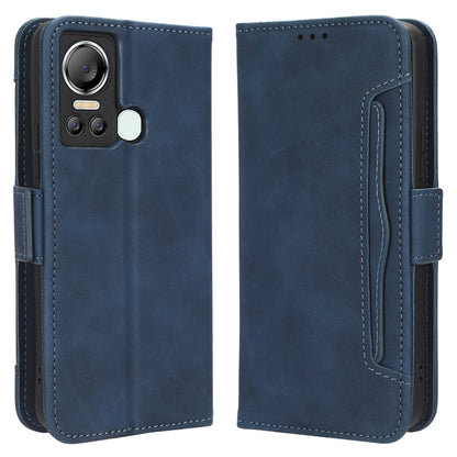 For Itel S18 / S663L / Vision 5 Multiple Card Slots Stand Cover Anti-drop PU Leather Wallet Phone Case