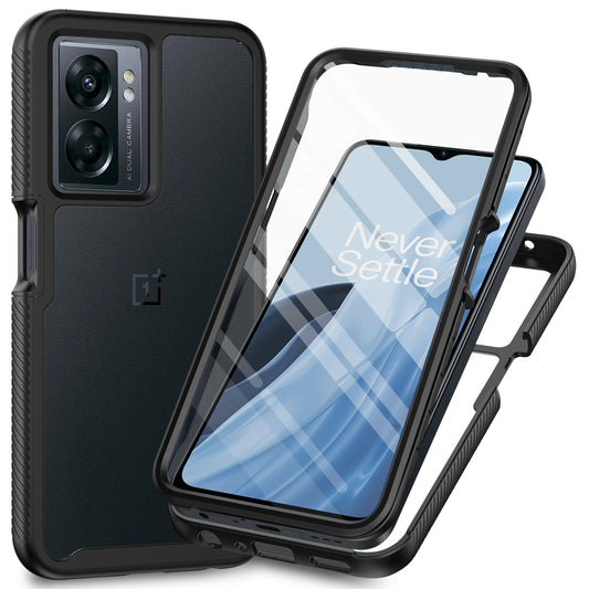 For OnePlus Nord N300 5G / Oppo A57 4G / A57 (2022) 5G / A57s 4G Phone Case PC + TPU Phone Cover with PET Screen Protector
