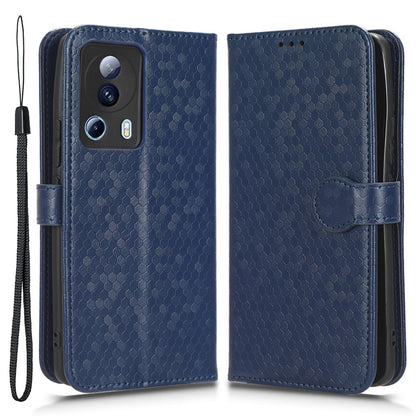For Xiaomi 13 Lite / Civi 2 5G Dot Wallet Phone Case Pattern Imprinted Leather Phone Stand Cover