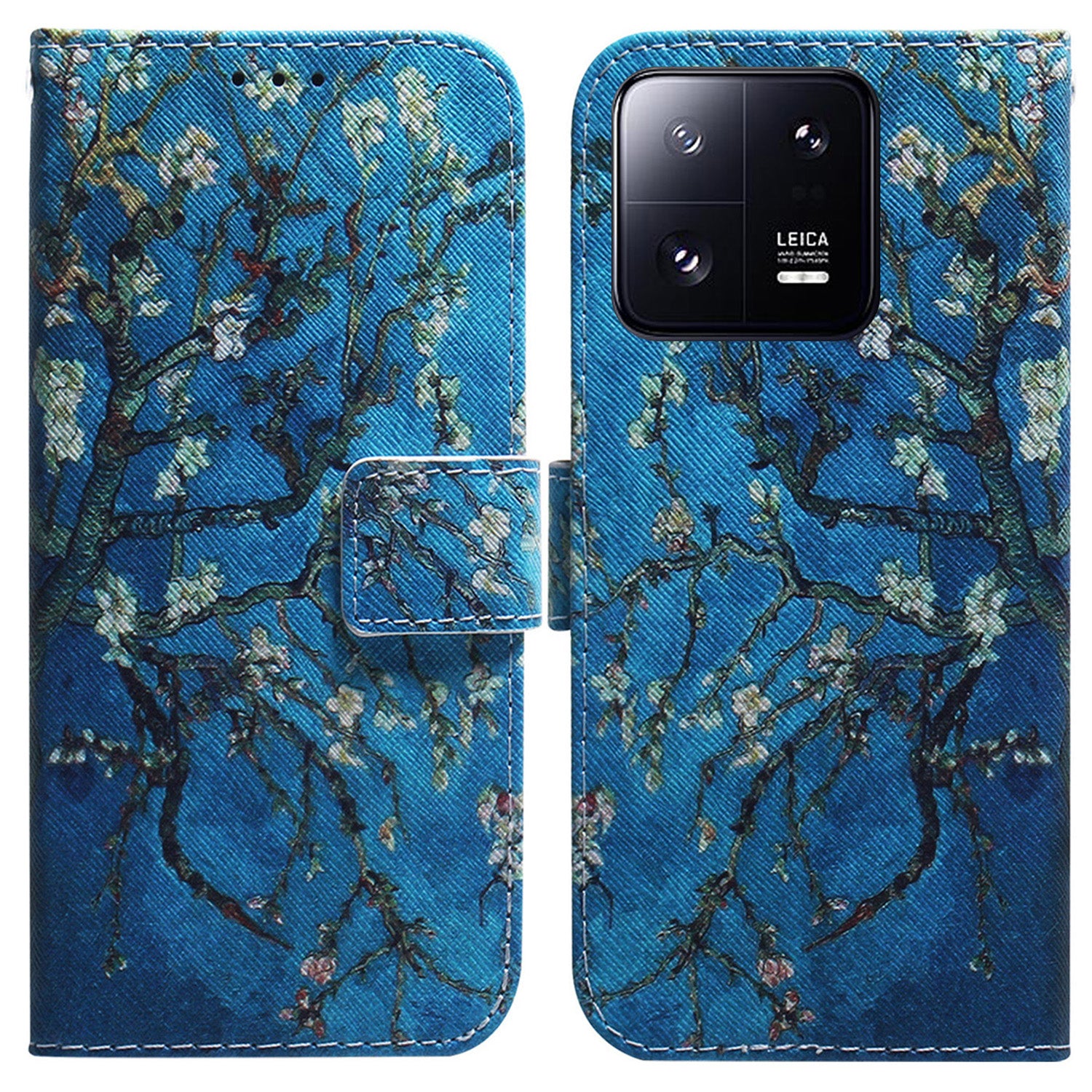 For Xiaomi 13 Pro 5G Wallet Leather Phone Case Pattern Printing Phone Stand Cover with Strap