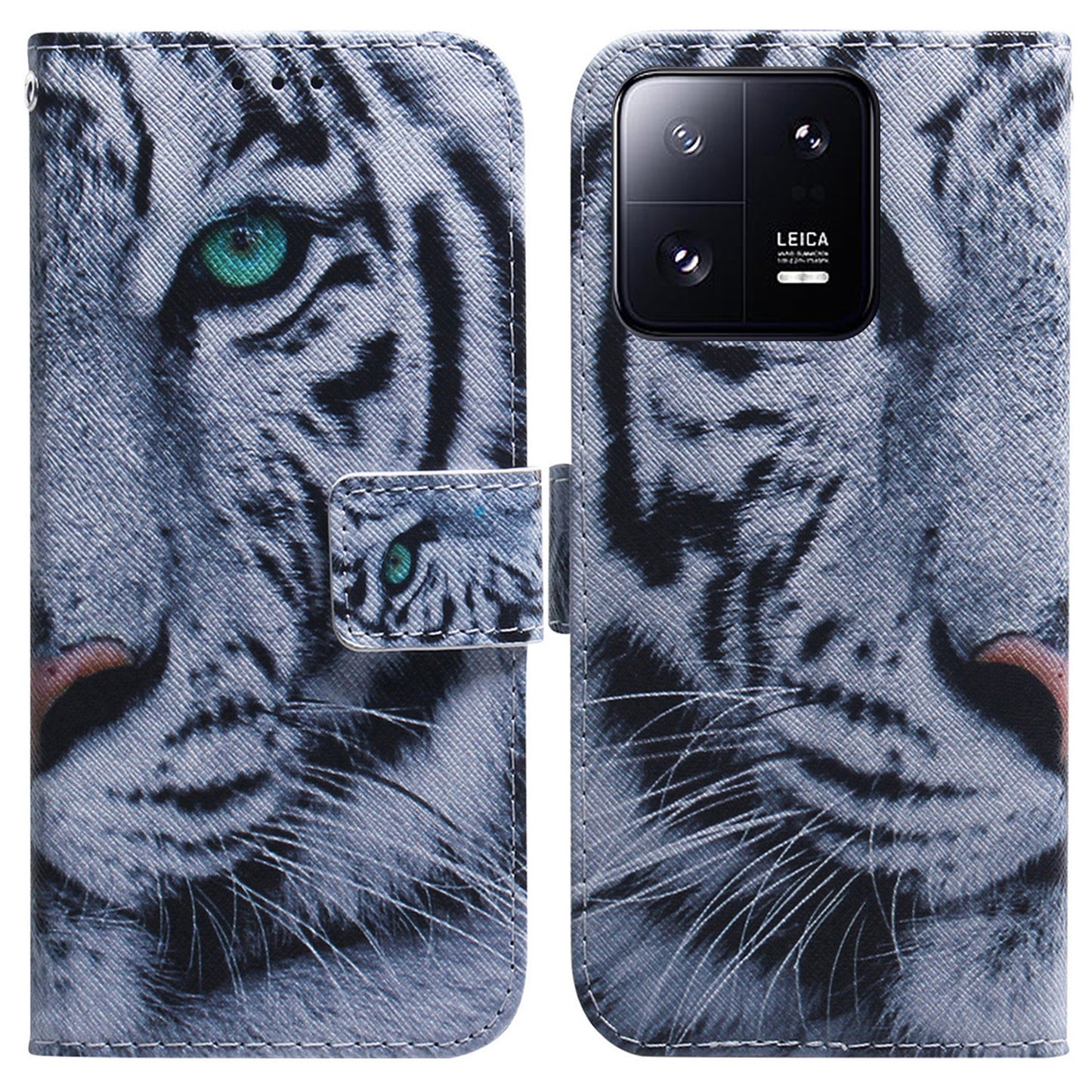 For Xiaomi 13 Pro 5G Wallet Leather Phone Case Pattern Printing Phone Stand Cover with Strap