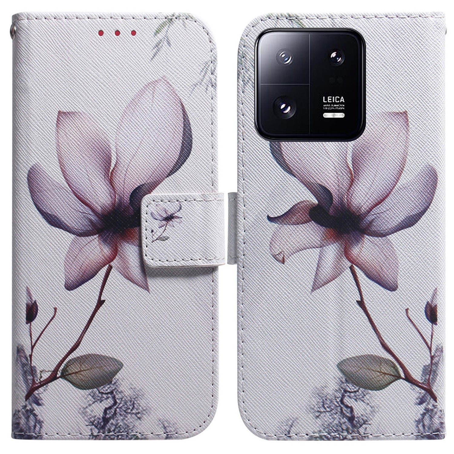 For Xiaomi 13 Pro 5G Wallet Leather Phone Case Pattern Printing Phone Stand Cover with Strap