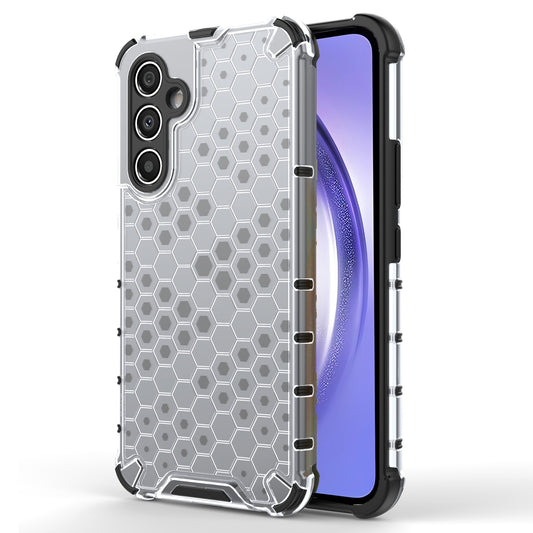 For Samsung Galaxy A54 5G Honeycomb Texture TPU+PC Phone Case Shockproof Back Cover