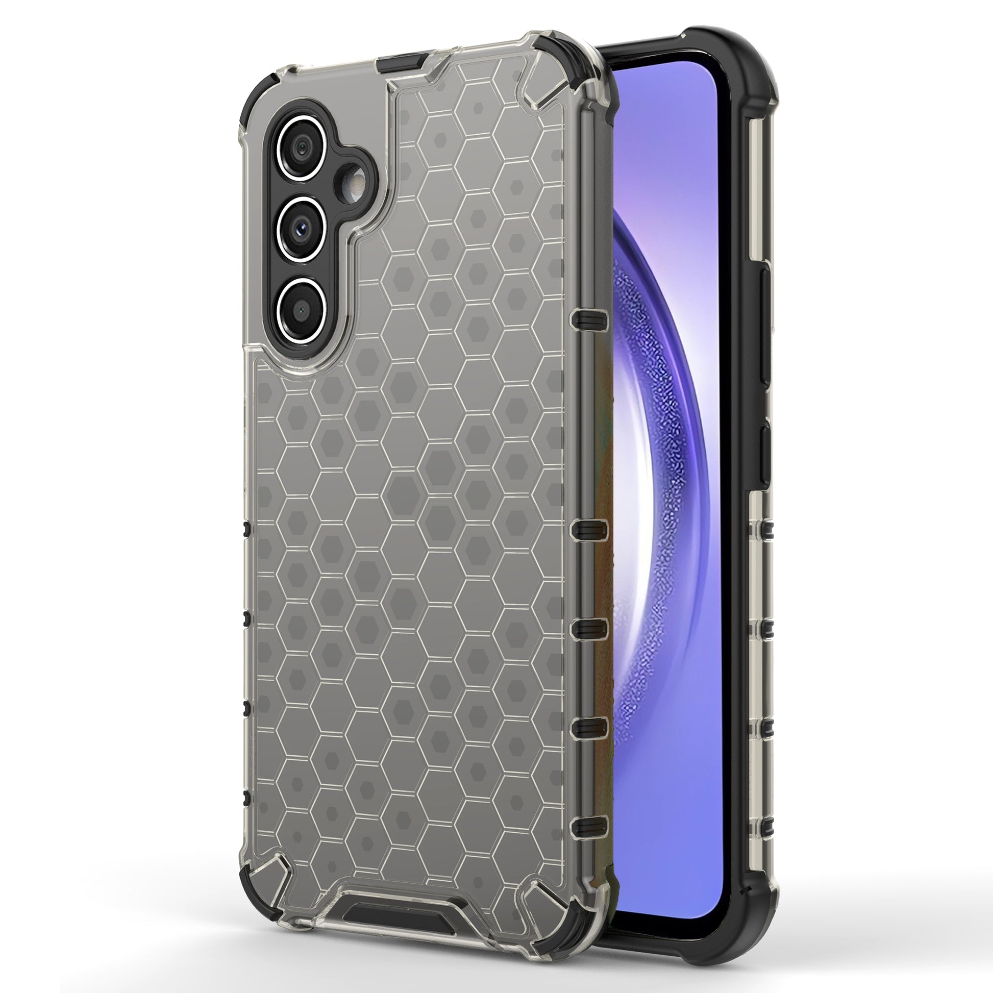 For Samsung Galaxy A54 5G Honeycomb Texture TPU+PC Phone Case Shockproof Back Cover