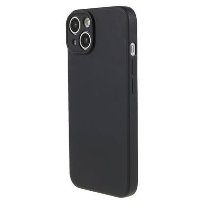 For iPhone 13 6.1 inch Soft TPU Camera Protection Phone Case Soft Fiber Lining Rubberized Cover