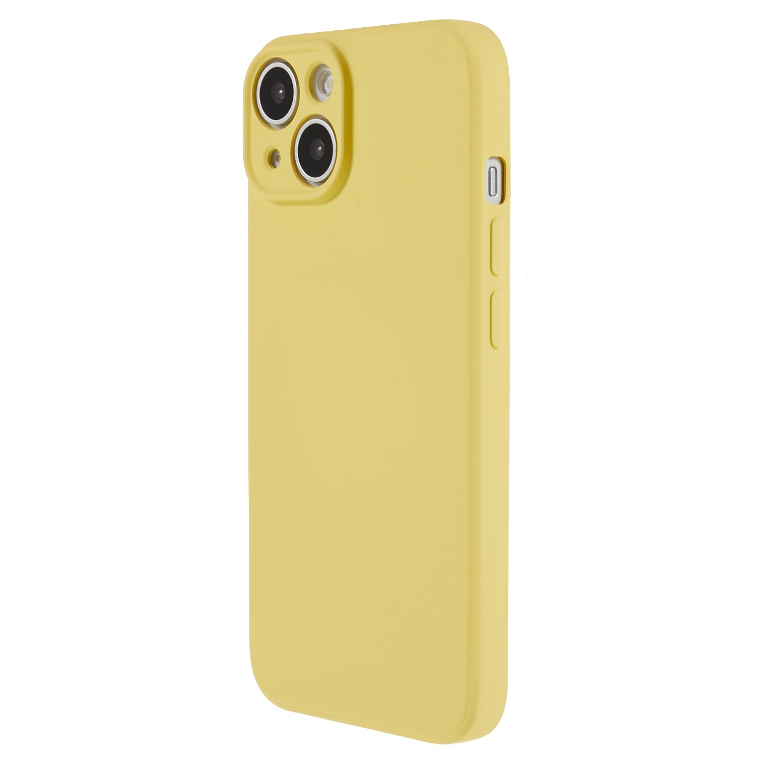For iPhone 13 6.1 inch Soft TPU Camera Protection Phone Case Soft Fiber Lining Rubberized Cover