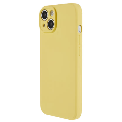 For iPhone 13 6.1 inch Soft TPU Camera Protection Phone Case Soft Fiber Lining Rubberized Cover