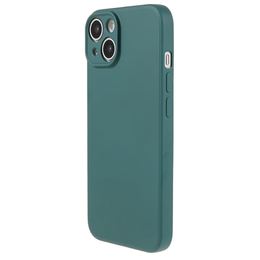 For iPhone 14 Plus Rubberized Anti-Slip Grip Phone Case Soft TPU Fiber Lining Inside Phone Cover
