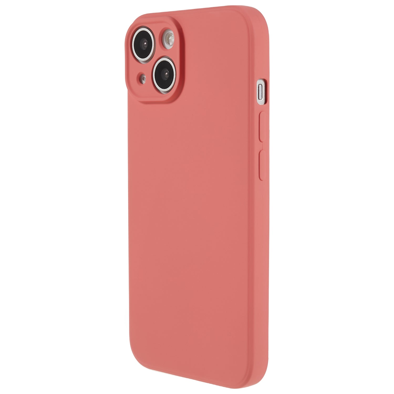 For iPhone 14 Plus Rubberized Anti-Slip Grip Phone Case Soft TPU Fiber Lining Inside Phone Cover