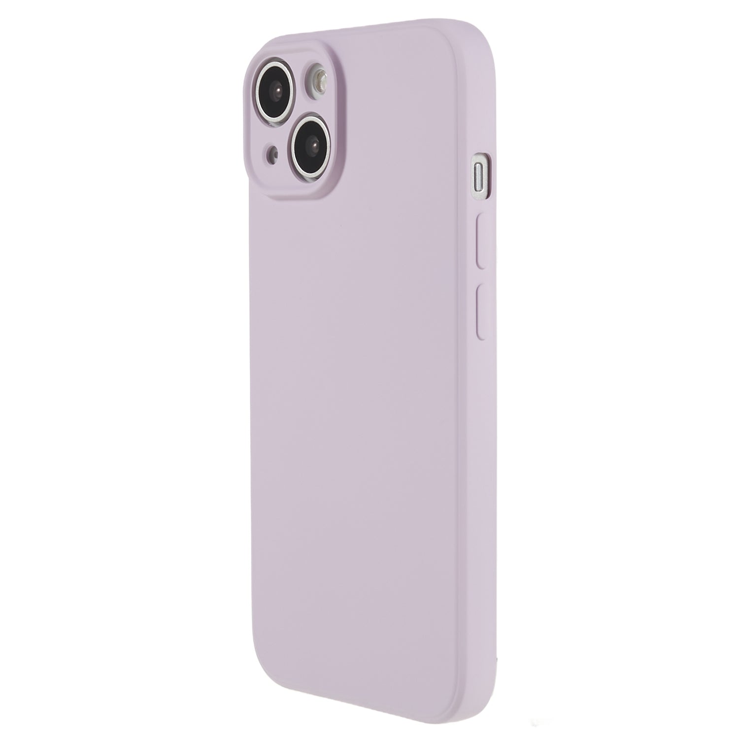 For iPhone 14 Plus Rubberized Anti-Slip Grip Phone Case Soft TPU Fiber Lining Inside Phone Cover