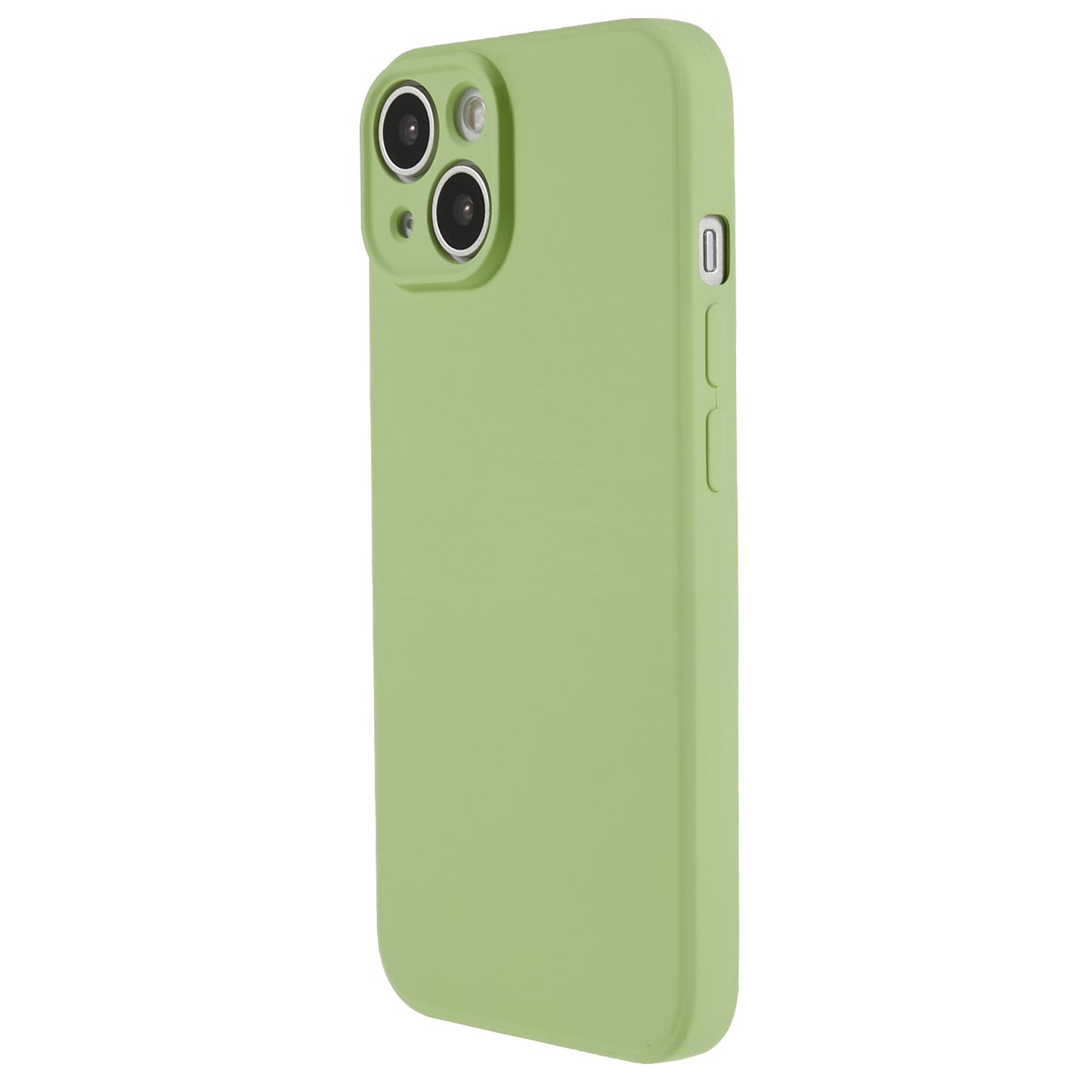For iPhone 14 Plus Rubberized Anti-Slip Grip Phone Case Soft TPU Fiber Lining Inside Phone Cover