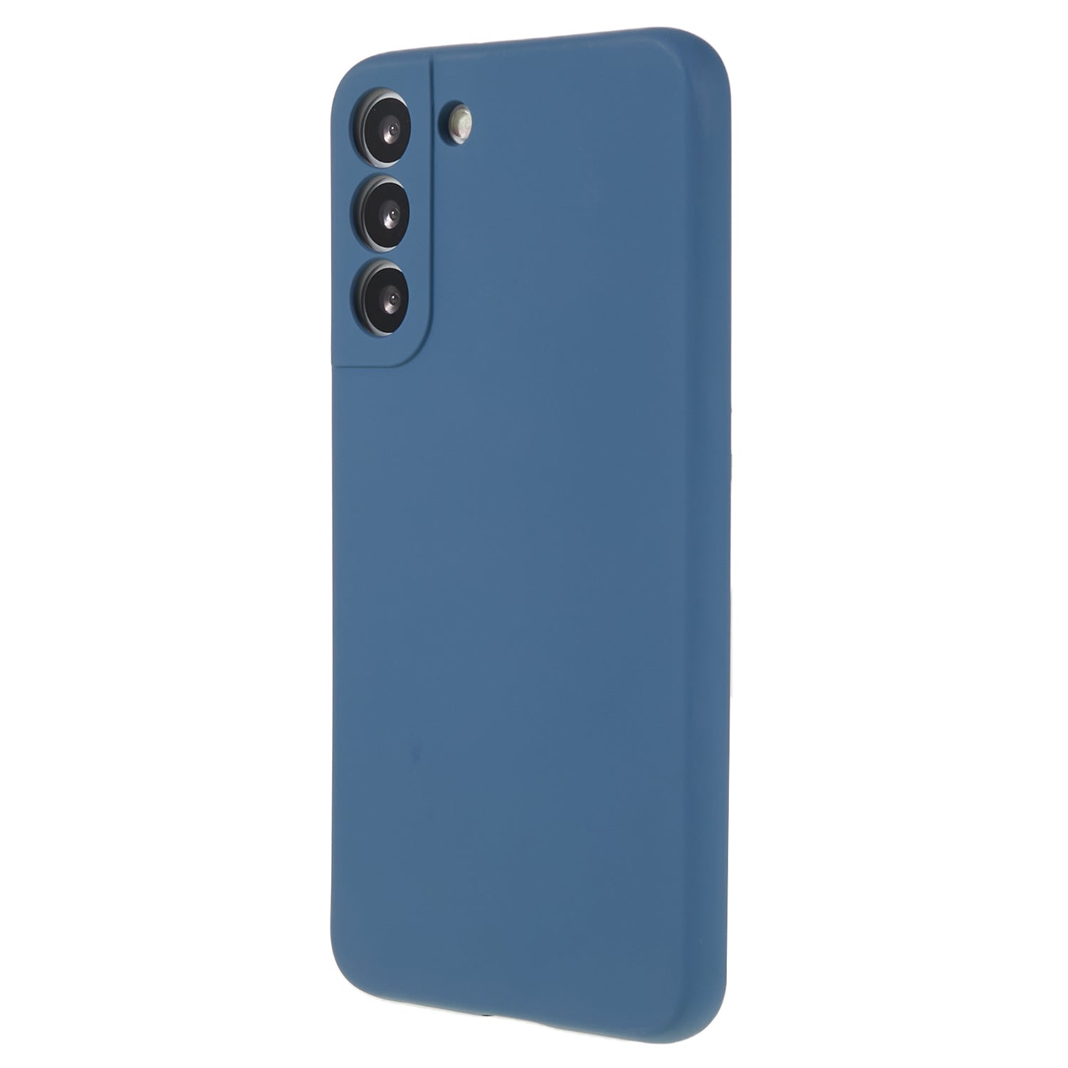 For Samsung Galaxy S22+ 5G Phone Case Soft Fiber Lining Rubberized TPU Phone Cover