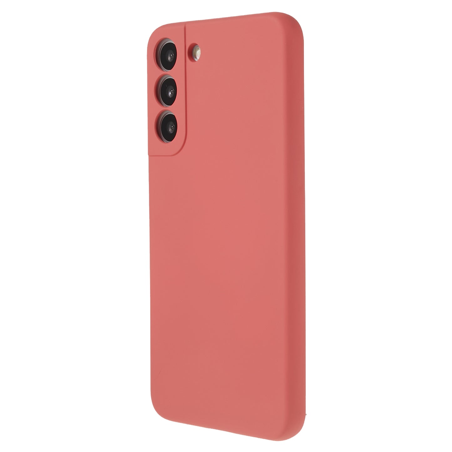For Samsung Galaxy S22+ 5G Phone Case Soft Fiber Lining Rubberized TPU Phone Cover