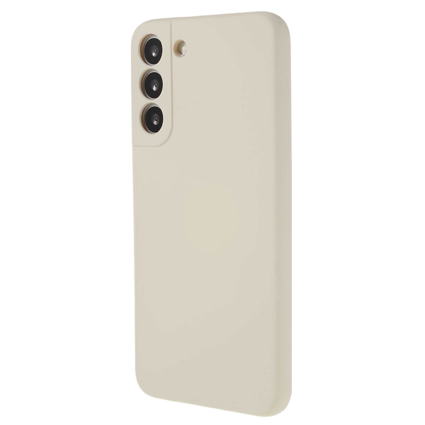 For Samsung Galaxy S22+ 5G Phone Case Soft Fiber Lining Rubberized TPU Phone Cover