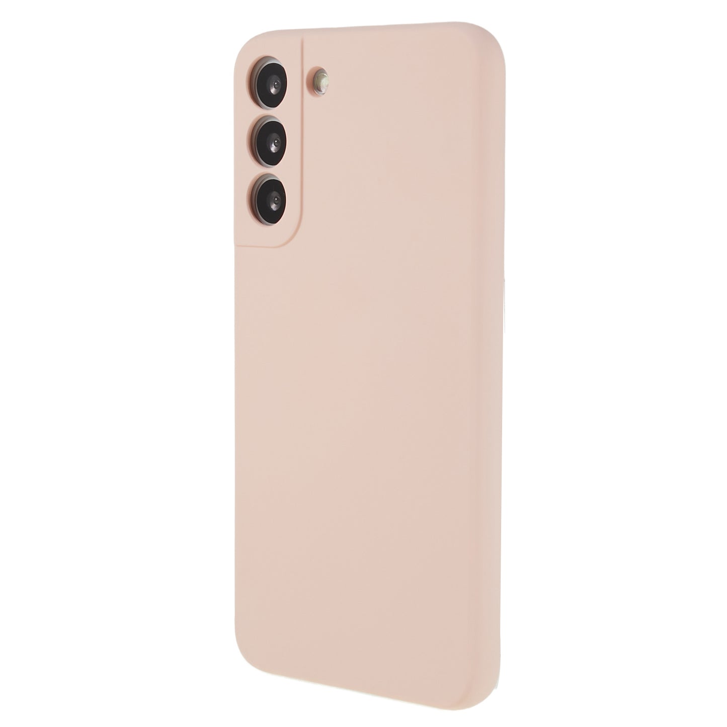 For Samsung Galaxy S22+ 5G Phone Case Soft Fiber Lining Rubberized TPU Phone Cover