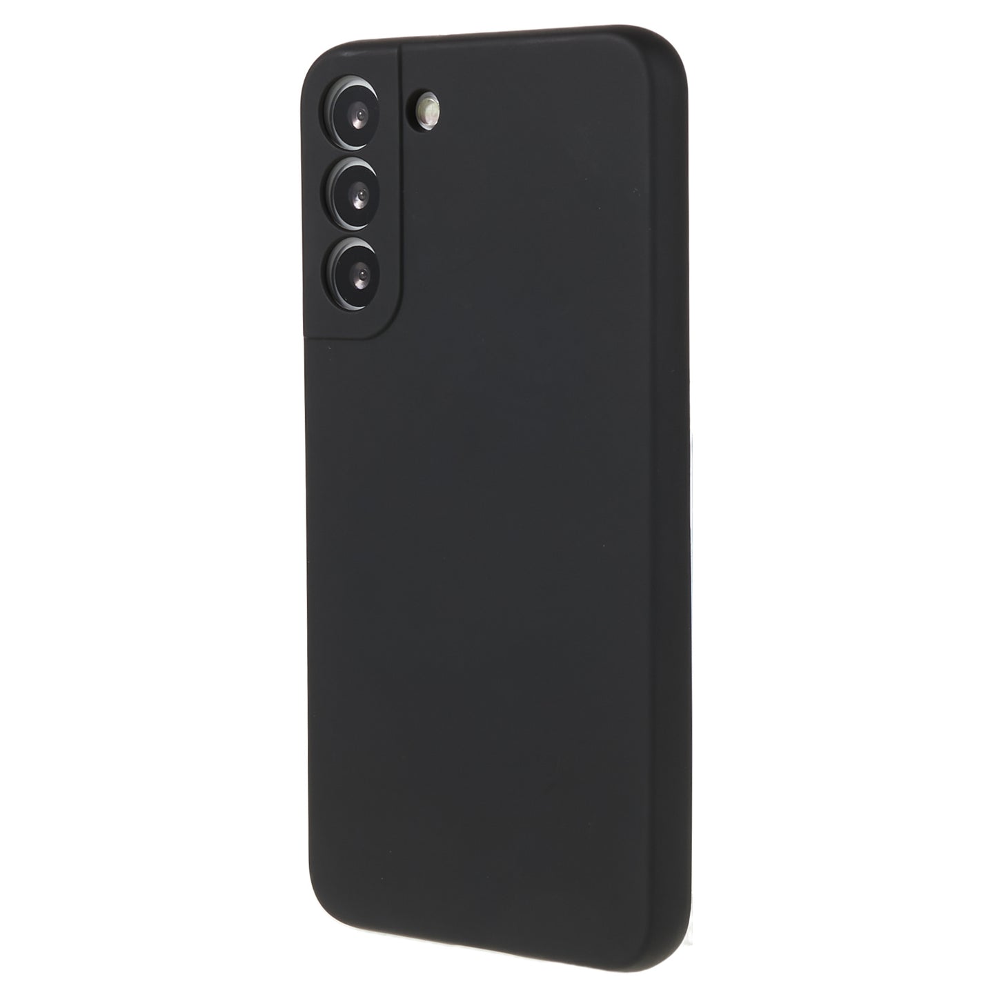 For Samsung Galaxy S22+ 5G Phone Case Soft Fiber Lining Rubberized TPU Phone Cover