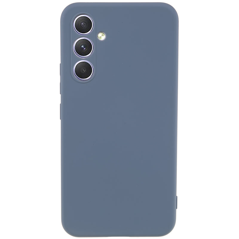 For Samsung Galaxy A54 5G Phone TPU Case Fiber Lining Rubberized Cell Phone Cover