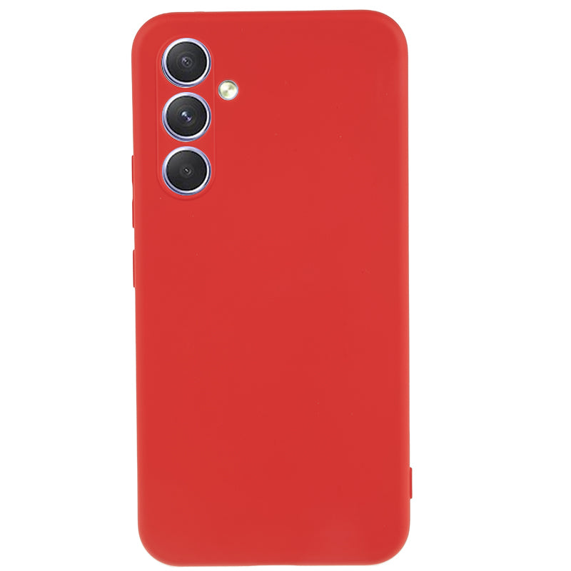 For Samsung Galaxy A54 5G Phone TPU Case Fiber Lining Rubberized Cell Phone Cover