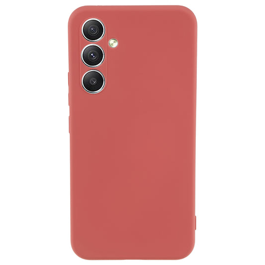 For Samsung Galaxy A34 5G Rubberized TPU Phone Case Soft Fiber Lining Anti-Scratch Cover