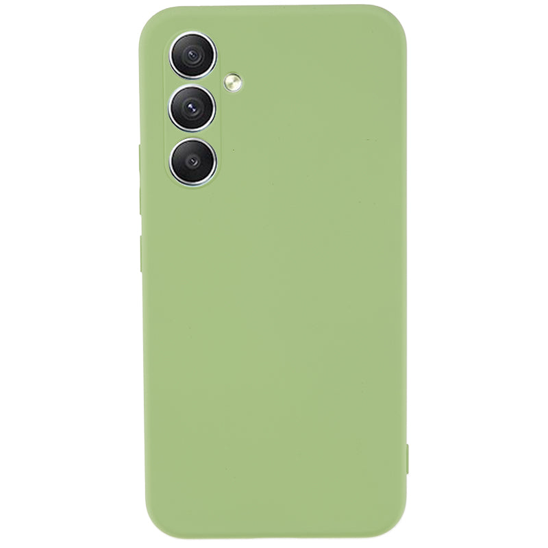 For Samsung Galaxy A34 5G Rubberized TPU Phone Case Soft Fiber Lining Anti-Scratch Cover