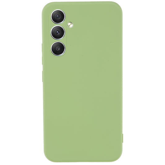 For Samsung Galaxy A34 5G Rubberized TPU Phone Case Soft Fiber Lining Anti-Scratch Cover