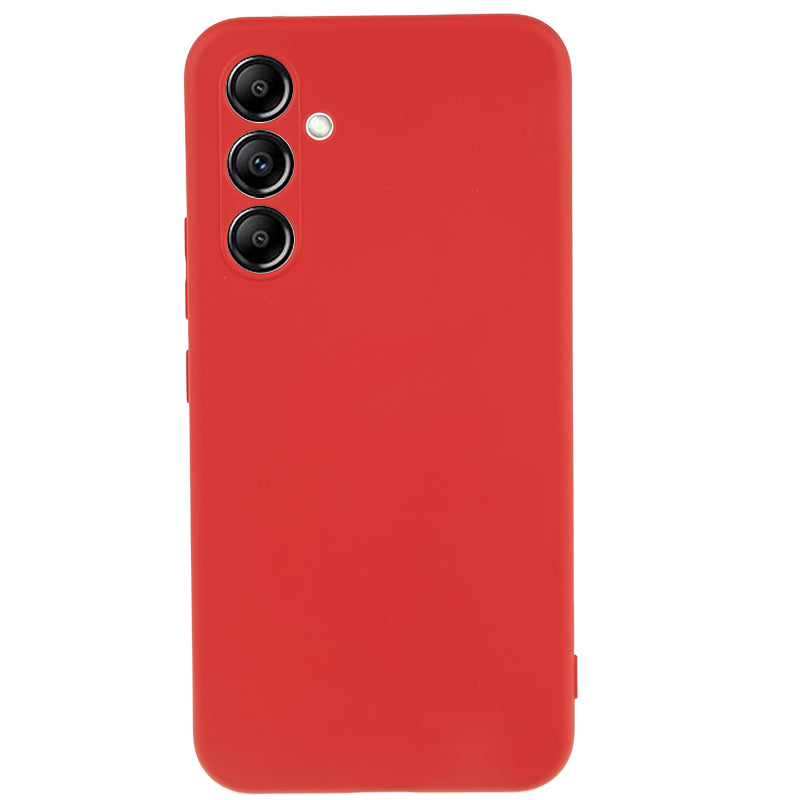 For Samsung Galaxy A14 5G Rubberized TPU Protective Case Fiber Lining Drop Protection Phone Cover