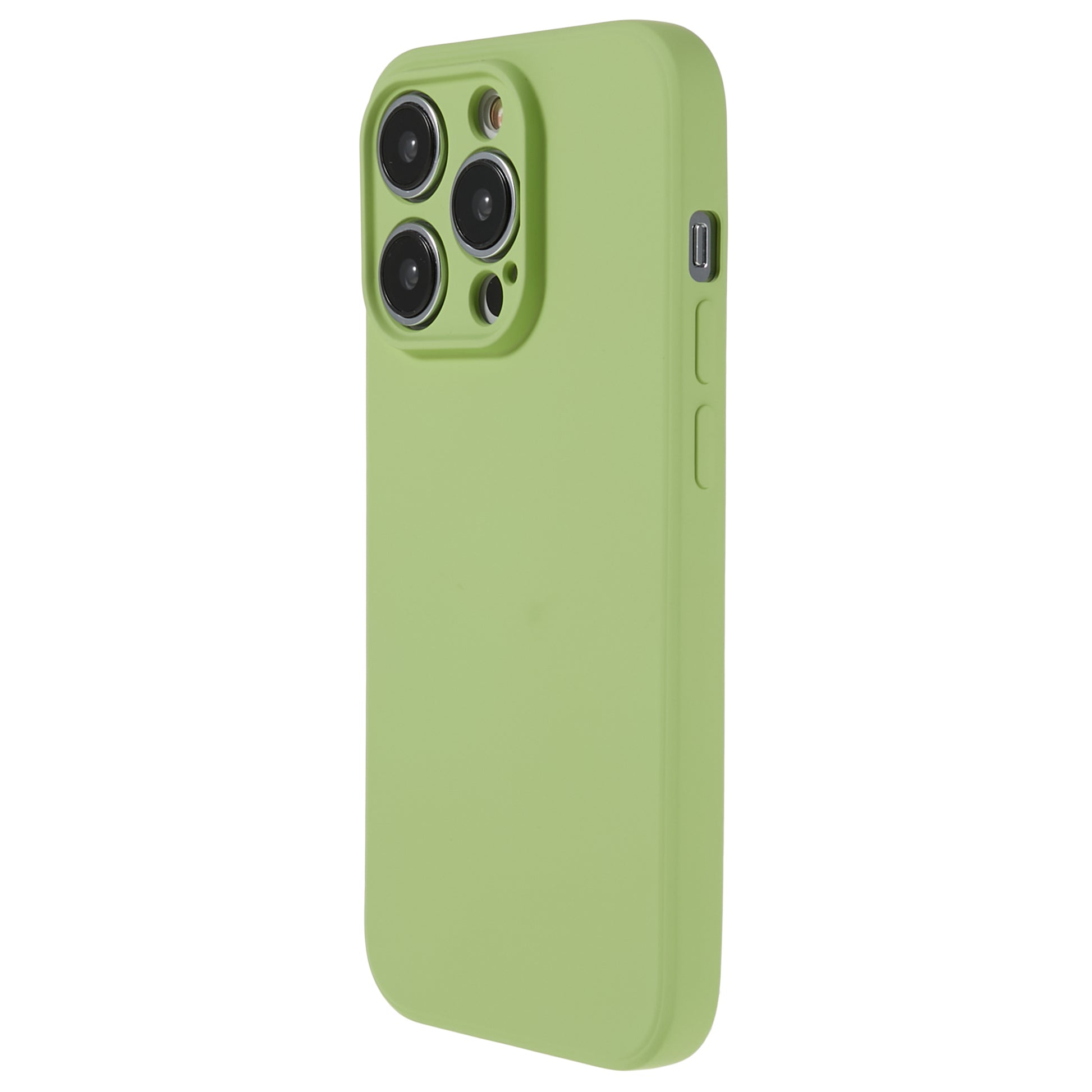 For iPhone 14 Pro Max Rubberized TPU Protective Case Soft Fiber Lining Inside Shockproof Phone Cover