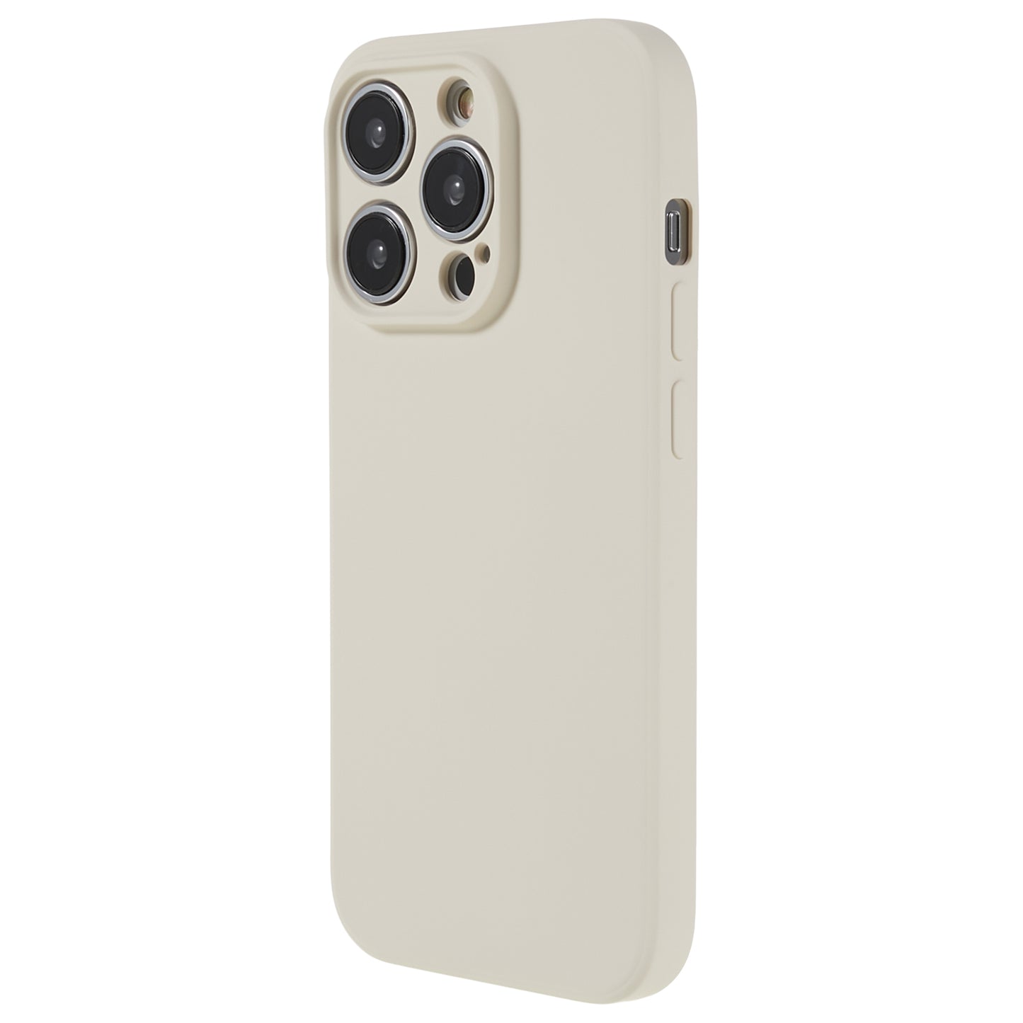 For iPhone 14 Pro Max Rubberized TPU Protective Case Soft Fiber Lining Inside Shockproof Phone Cover