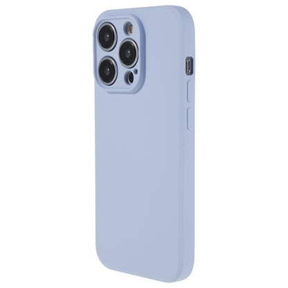 For iPhone 14 Pro Soft TPU Rubberized Phone Case Anti-Scratch Fiber Lining Protective Cover