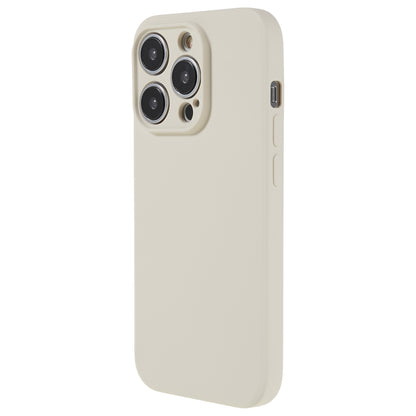 For iPhone 14 Pro Soft TPU Rubberized Phone Case Anti-Scratch Fiber Lining Protective Cover